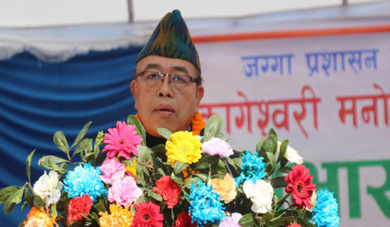 सुशासनको सुरुवात आफूबाटै हुनुपर्छः मन्त्री इङ्नाम