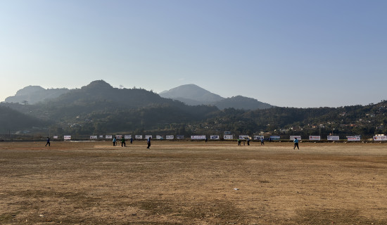 प्रथम खुमा अर्याल टि–२० रनिङ कप क्रिकेटमा कालीगण्डकीको विजयी सुरुवात