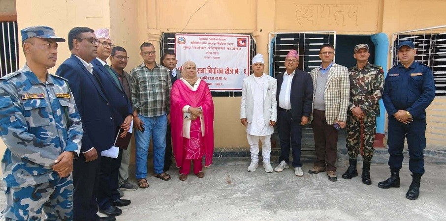 सप्तरीका चारवटै निर्वाचन क्षेत्रमा निर्वाचन अधिकृतको कार्यालय स्थापना