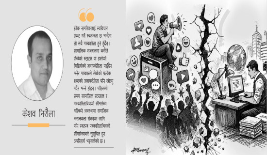 स्वतन्त्र पत्रकारिताको सीमारेखा