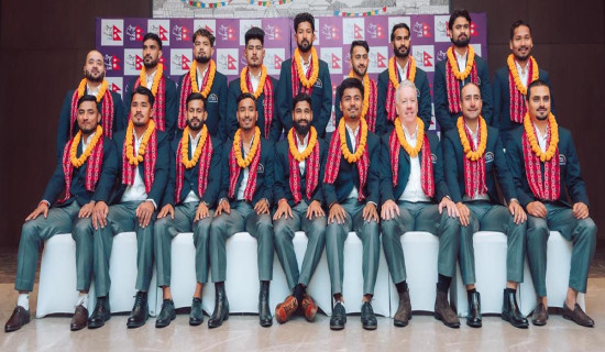 विश्वकप खेल्ने नेपाली क्रिकेट टिमको बिदाइ