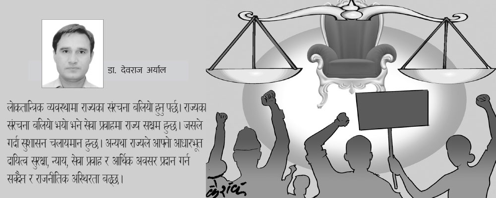 राजनीतिक नेतृत्वको जिम्मेवारी