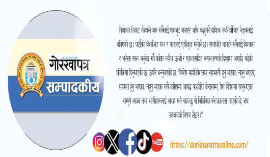 गगनको गहन दायित्व