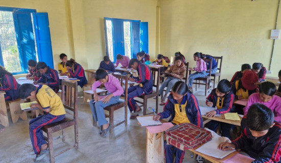 संस्कृत पढ्दै दलित विद्यार्थी