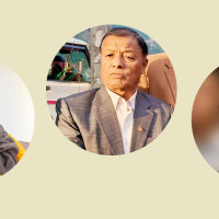 माघे औंसीमा नवलपुरको त्रिवेणीधाममा भक्तजनको घुइँचो