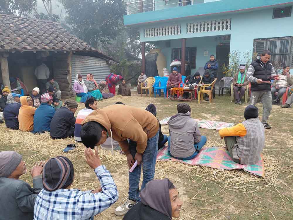 थारू समुदायमा भलमन्सा चयनको चटारो