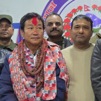 राष्ट्रपति पौडेल र स्वीट्जरल्याण्डका राष्ट्रपति एमहर्डबीच भेटवार्ता