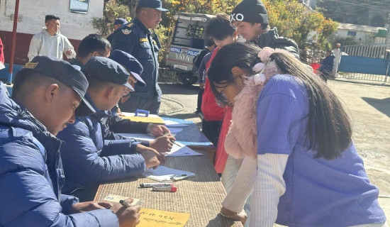 ताप्लेजुङमा निर्वाचन प्रहरीका लागि ९५० को आवेदन