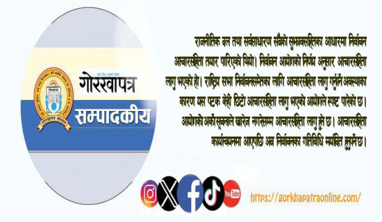 निर्वाचन आचारसंहिता