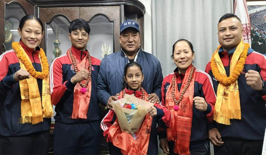 एरिकाले वर्ल्ड कराते लिग खेल्ने