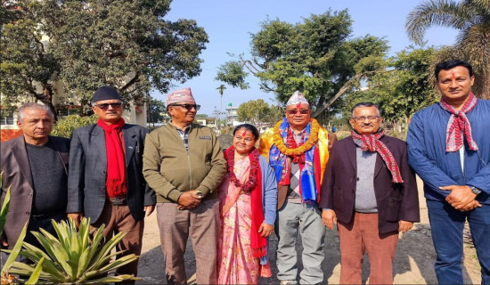 गृहमन्त्री लेखकद्वारा ललितपुरको बाढी प्रभावित क्षेत्रको निरीक्षण