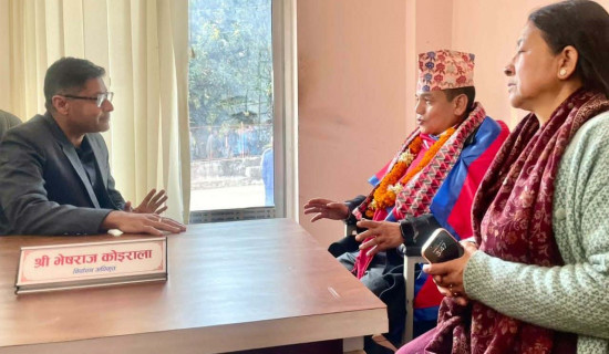 बद्री मैनालीद्वारा नुवाकोट–१ मा मनोनयन दर्ता