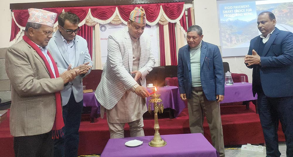 आयातित अलकत्रा भन्दा स्वदेशी सिमेन्ट प्रयोगलाई प्राथमिकता दिनुपर्छ : मुख्यमन्त्री बानियाँ