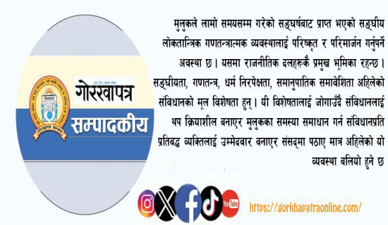 निर्वाचनको महत्वपूर्ण चरण