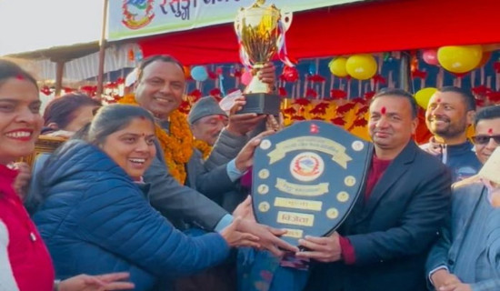 राष्ट्रपति रनिङ शिल्डको उपाधि रेसुङ्गालाई