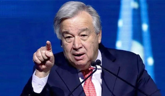 इजरायली कब्जामा रहेको युएनआरडब्लुएको मुख्यालय ध्वस्त पार्ने कार्यको संयुक्त राष्ट्रसङ्घद्वारा निन्दा