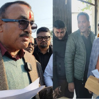 गृहमन्त्रीलाई जिल्ला निर्वाचन कार्यालय खारेजको विषयमा आयोगको ध्यानाकर्षण