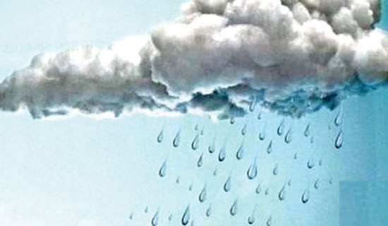 शुक्रबारदेखि पानी पर्ने सम्भावना