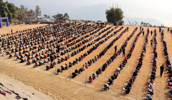 निर्वाचन प्रहरी छनोटका लागि परीक्षा