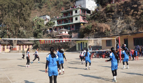 तेस्रो म्याग्दी कप भलिबल प्रतियोगिता सुरु