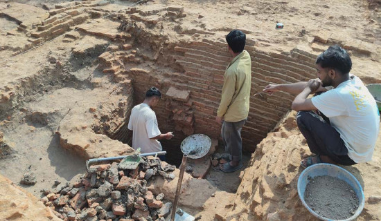 पण्डितपुरमा पुनः उत्खनन