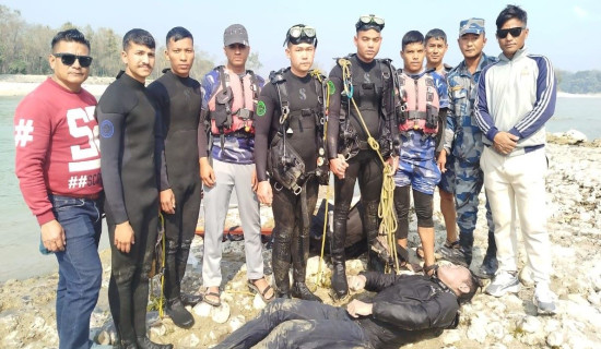 नदीमा बेपत्ता युवाको शव भेटियो