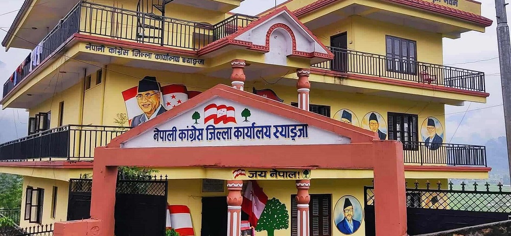 नेपाली कांग्रेस स्याङ्जाद्वारा आठ समिति गठन