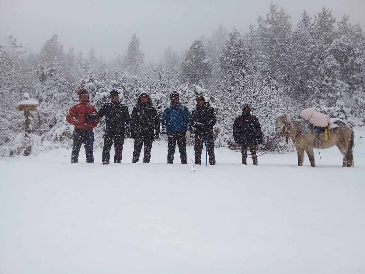 हिमपातसँगै मुगुको जनजीवन प्रभावित