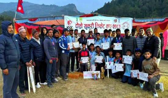दोस्रो खुकुरी कप क्रिकेटको उपाधी जनबोधले जित्यो