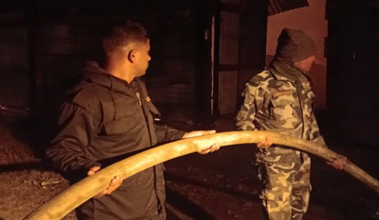 महाशक्ति सोप उद्योगको गोदामघरमा आगलागी