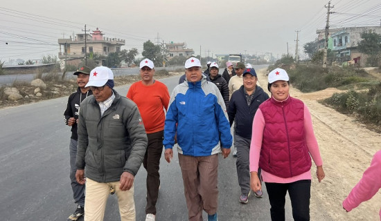 विकासका एजेण्डासहित चुनावी मैदानमा पूर्व शिक्षामन्त्री पौडेल