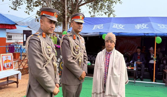 सहिद परिवारलाई सम्मान