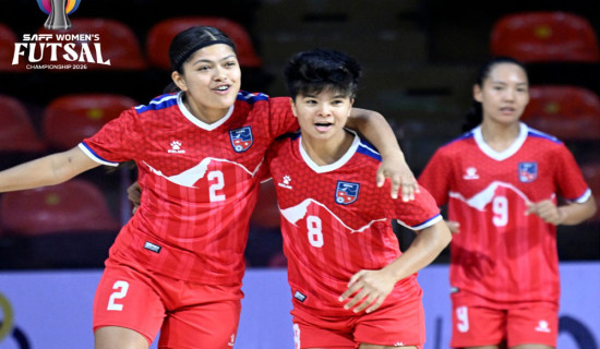 साफ महिला फुटसल : बङ्गलादेश च्याम्पियन, नेपाल चौथो