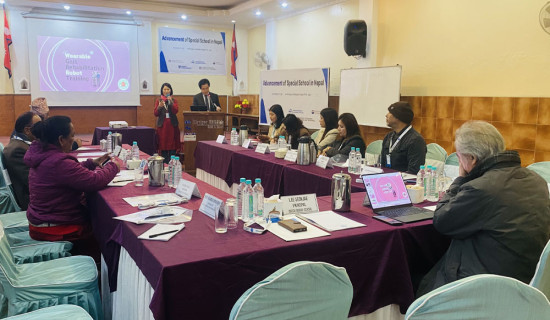 ‘विशेष शिक्षामा कोरियाली सहयोग निरन्तर’