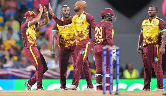टी–२० विश्वकप : वेष्ट इन्डिज टोलीको घोषणा