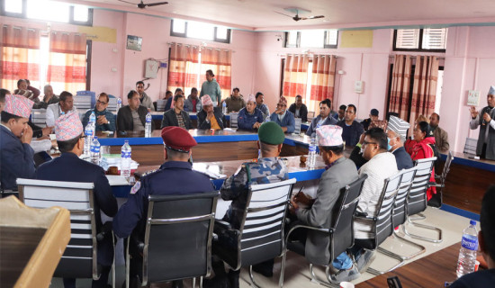 निर्वाचन आचारसंहिता पालना गर्न सर्वदलिय सहमति