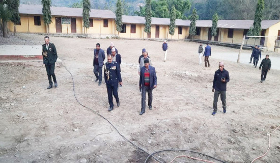 स्याङ्जामा निर्वाचनका लागि शान्ति सुरक्षा सक्रियता