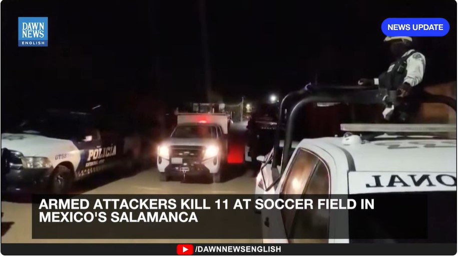 मेक्सिकोको फुटबल मैदानमा आक्रमण : ११ जनाको मृत्यु