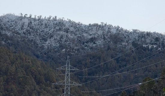सातामा दुई पटक हिमपात, बालीलाई निकै लाभ