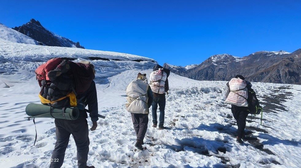 ‘उच्च हिमाली क्षेत्रको पाँच पदमार्गमा पदयात्रा नगर्नु’