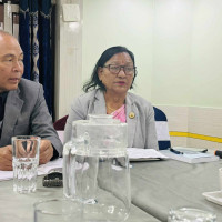 मुस्ताङको कागबेनीमा हिमपात