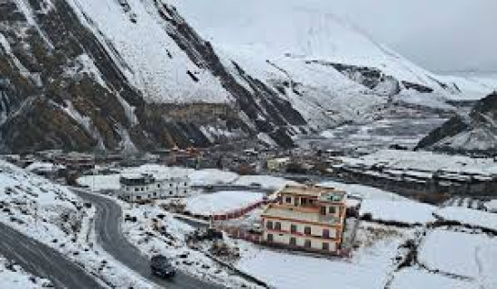 हिउँदे वर्षासँगै हिमपात