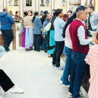 गायत्री मन्दिर क्षेत्रमा कटान रोकथाम गर्न काम थालियो