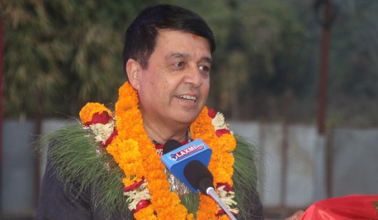 आर्थिक क्षेत्र दलहरुको साझा एजेन्डा हुनु पर्दछ  : अध्यक्ष ढकाल