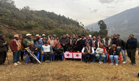 म्याग्दीमा १२ वर्षपछि नेकपा एक्लै मैदानमा, मतदातामा उत्साह