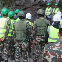 अपर मेवा जलविद्युतको सुरुङ मार्ग खन्ने कार्य सुरु