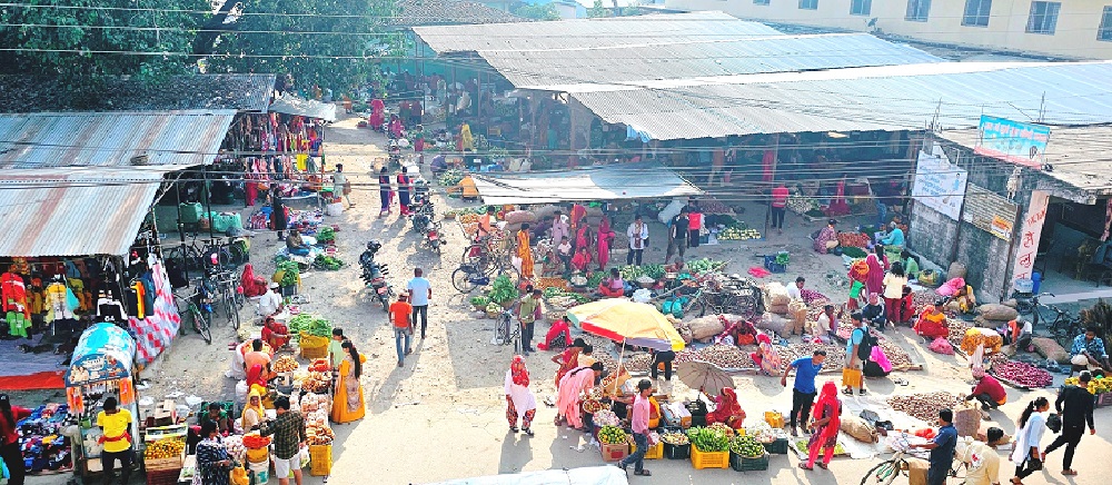 अतिक्रमित हाटबजार विस्तार र व्यवस्थित हुन सकेन