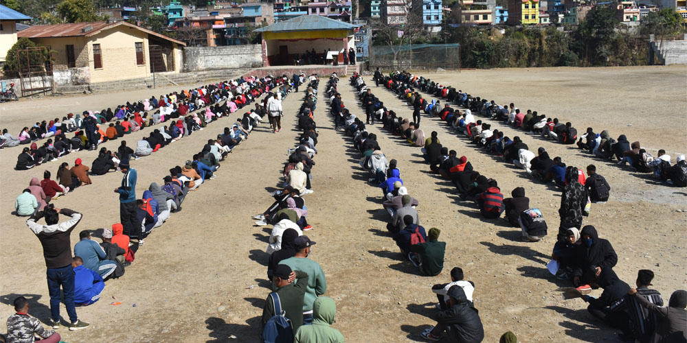 म्याग्दीमा निर्वाचन प्रहरीलाई तालिम दिन सुरु