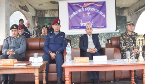 निर्वाचन प्रहरी अनुशिक्षण कार्यक्रमको शुभारम्भ