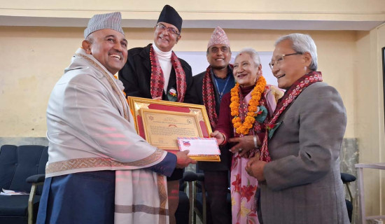 हेम-गङ्गा पक्षी अनुसन्धान सम्मान चराविद् हेमसागर बराललाई